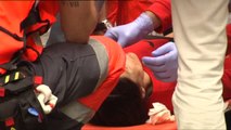 Dos heridos por asta de toro en el penúltimo encierro de sanfermines