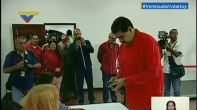 Maduro anima a los venezolanos a votar en la Constituyente por la paz en Venezuela