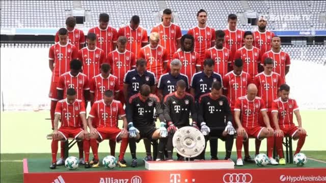 El Bayern se hace las fotos oficiales