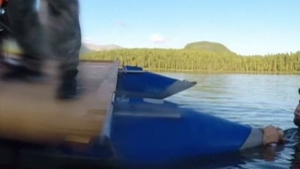 Putin, de pesca en el sur de Siberia