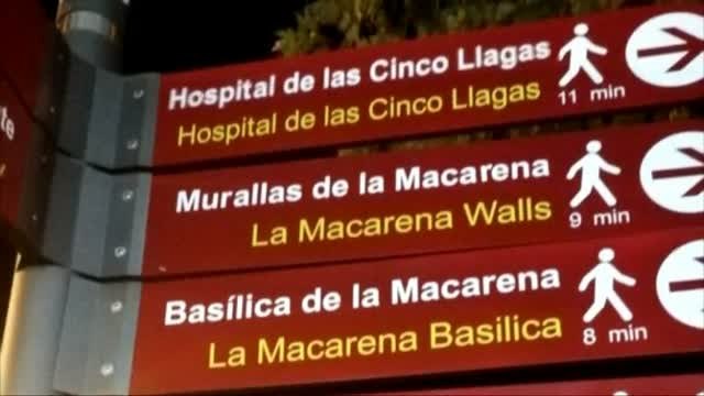 Peculiares traducciones al inglés en los carteles turísticos de Sevilla