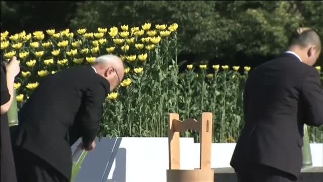 Japón recuerda a las víctimas de Hiroshima en el 72 aniversario del lanzamiento de la bomba