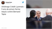 Affaire du Crédit Lyonnais. Cinq ans de prison ferme requis contre Bernard Tapie pour « escroquerie »