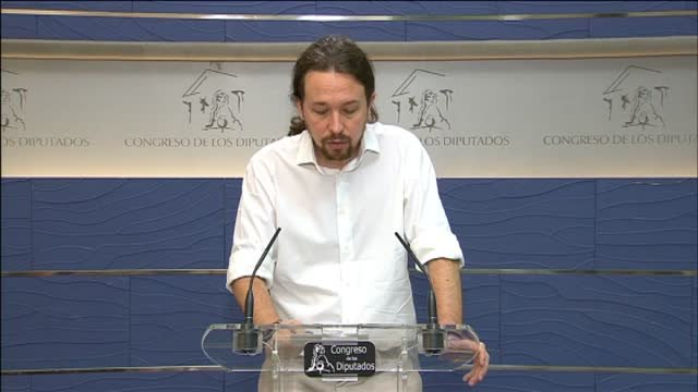 Pablo Iglesias siente vergüenza por la declaración de Rajoy en la Audiencia Nacional