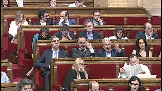 El Parlament aprueba la reforma que permitirá aprobar las leyes para la desconexión de España