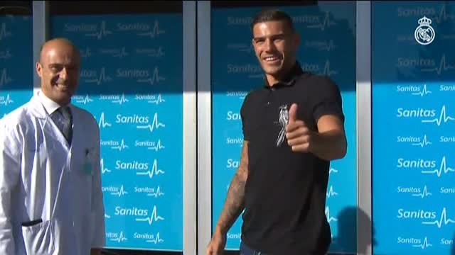 Theo pasa el reconocimiento médico con el Real Madrid