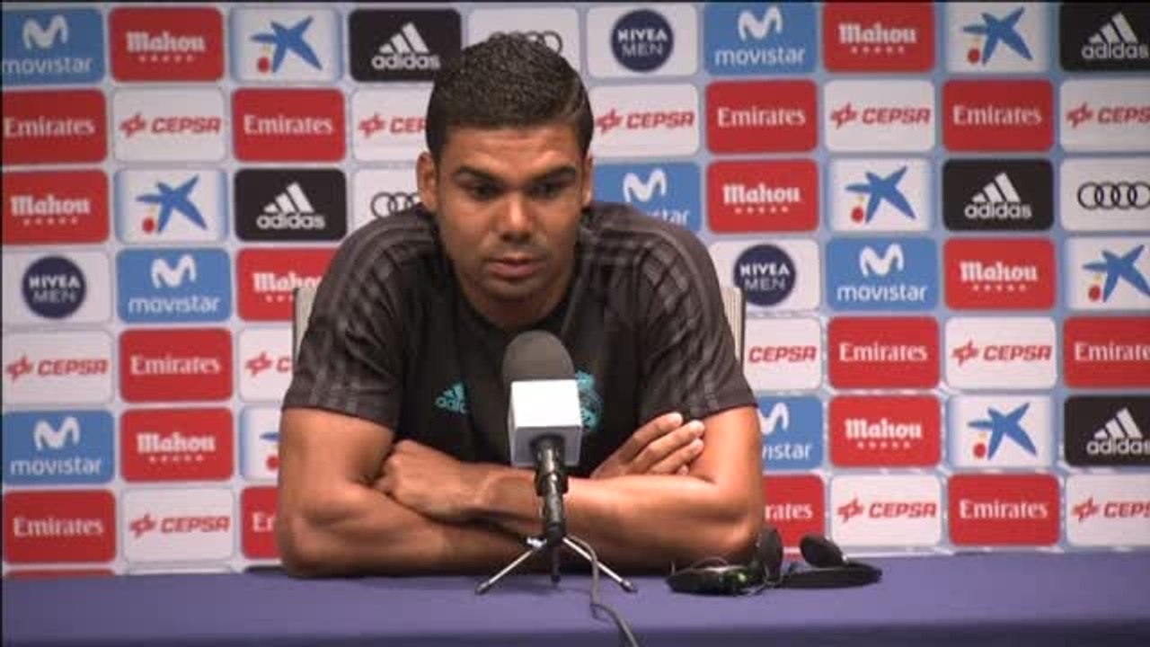Casemiro: "Ya echamos de menos a Cristiano, le esperamos con los brazos abiertos"