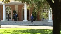 Rajoy recibe a Garbiñe Muguruza en Moncloa