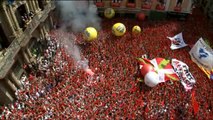 Pamplona comienza sus fiestas de San Fermín con el tradicional chupinazo