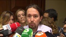 Iglesias defiende que las instituciones catalanas 