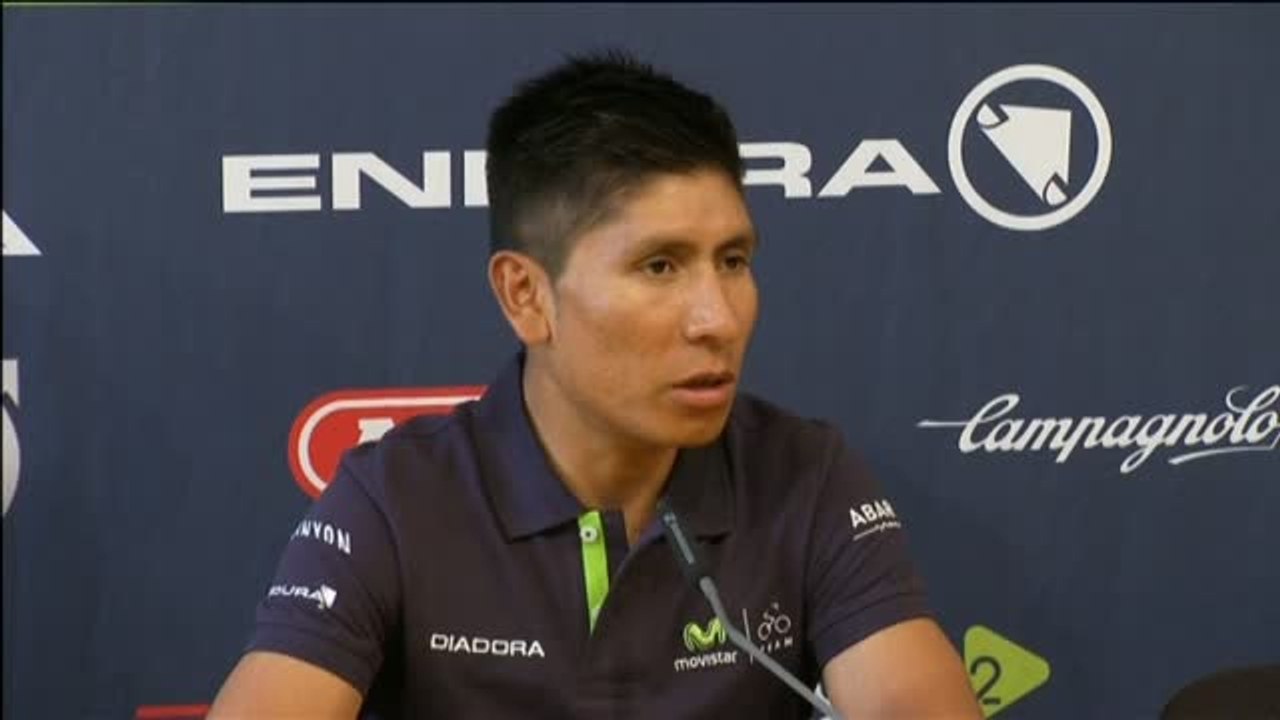 Nairo Quintana: "Nos presentamos aquí con buenas sensaciones"