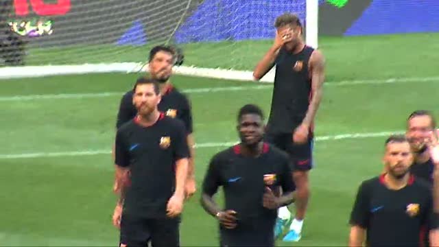 Messi, Neymar y Suárez levantan pasiones en el Red Bull Arena de Nueva Jersey