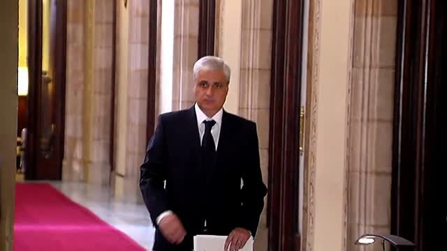 Mañana de registros en el Parlament y la Generalitat