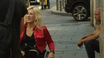 La paralímpica Gema Hassen-Bey recupera su bicicleta gracias a la Policía