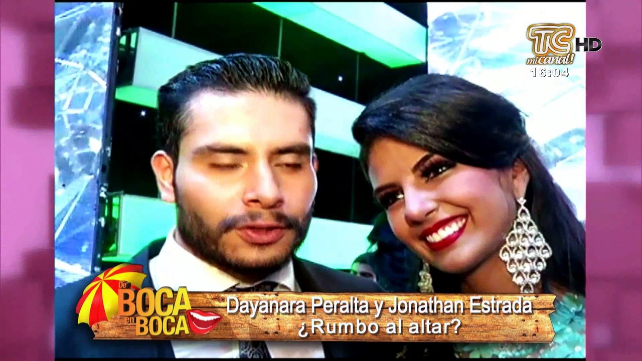 Dayanara Peralta y Jonathan Estrada ¿Rumbo al altar?