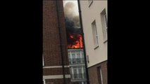 Un nuevo incendio en el este de Londres reaviva el temor de los vecinos