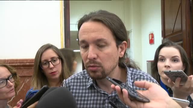 Iglesias: Sospecho que a veces el PP comete la imprudencia de utilizar la memoria de las víctimas para que no se hable de corrupción