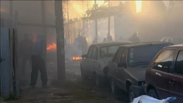 Termina en disturbios una protesta contra la policía en Argentina