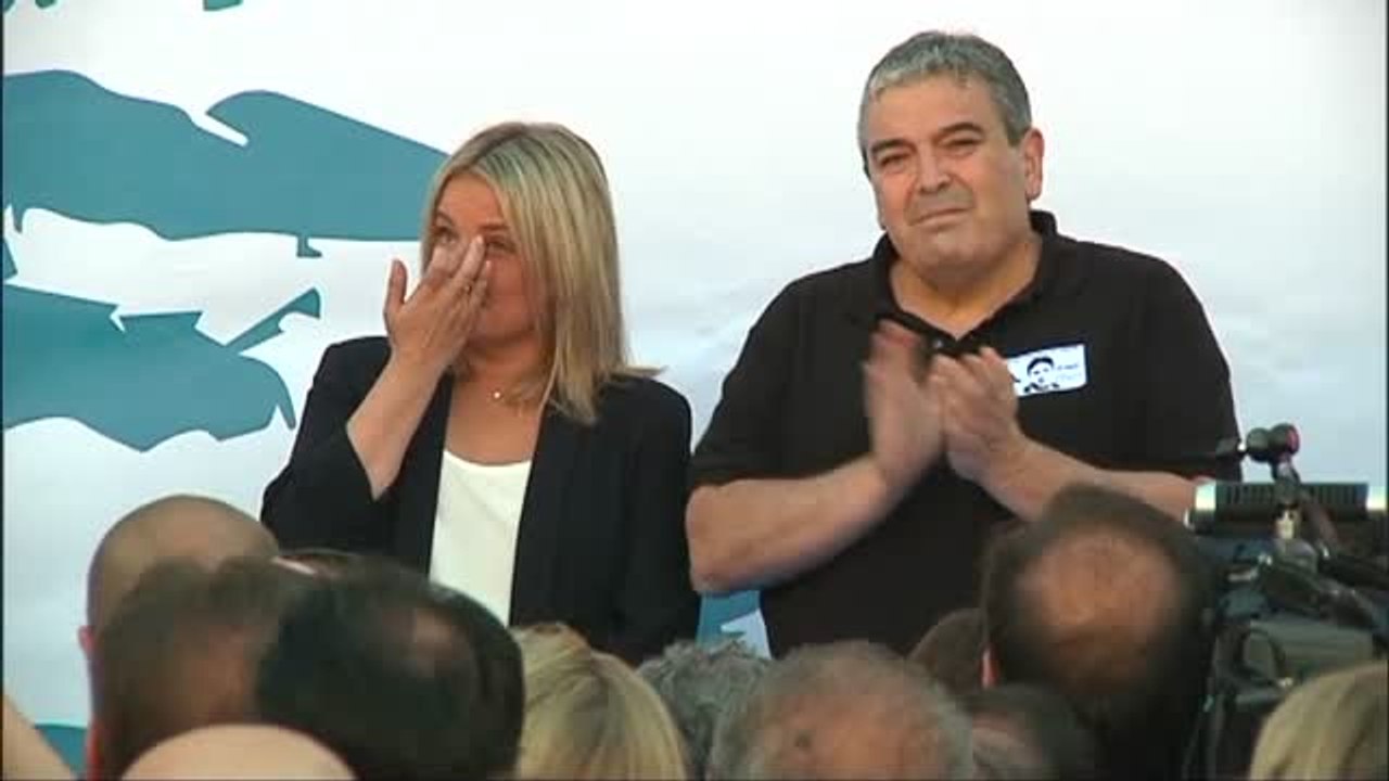 Mari Mar Blanco pide a Carmena que coloque el cartel con la imagen de su hermano "en memoria de todas las víctimas"