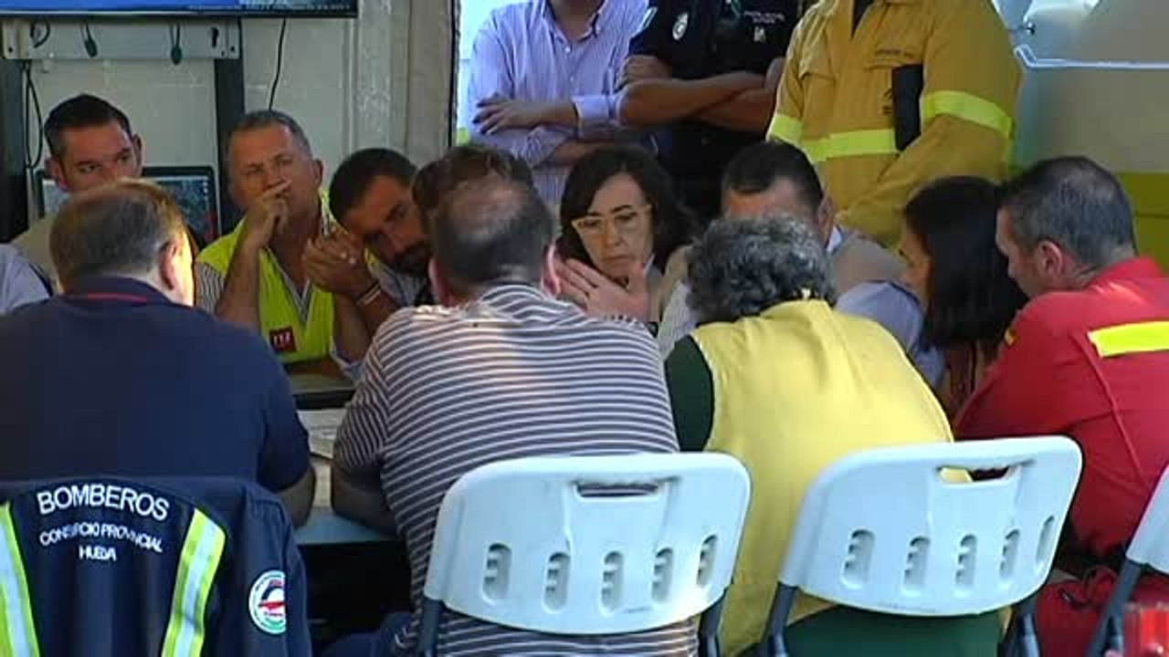 La Junta de Andalucía dará por estabilizado el incendio de Huelva esta mañana