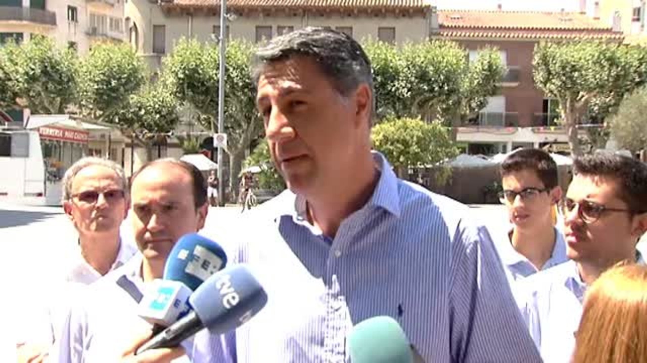 Albiol: "No se puede estar embarazada a medias, en el referéndum o se está a favor o en contra, no a medias"