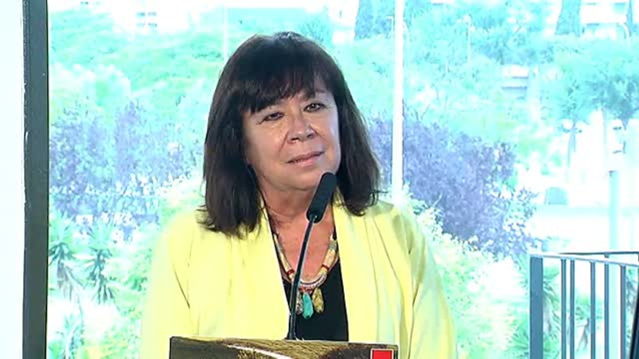 Narbona asegura que el PSOE no se mueve "ni un milímetro" en su posición contra el referéndum independentista en Cataluña