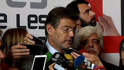 Catalá: "Ese proyecto nunca formará parte de nuestro ordenamiento jurídico"