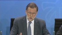 Rajoy pide en Berlín 