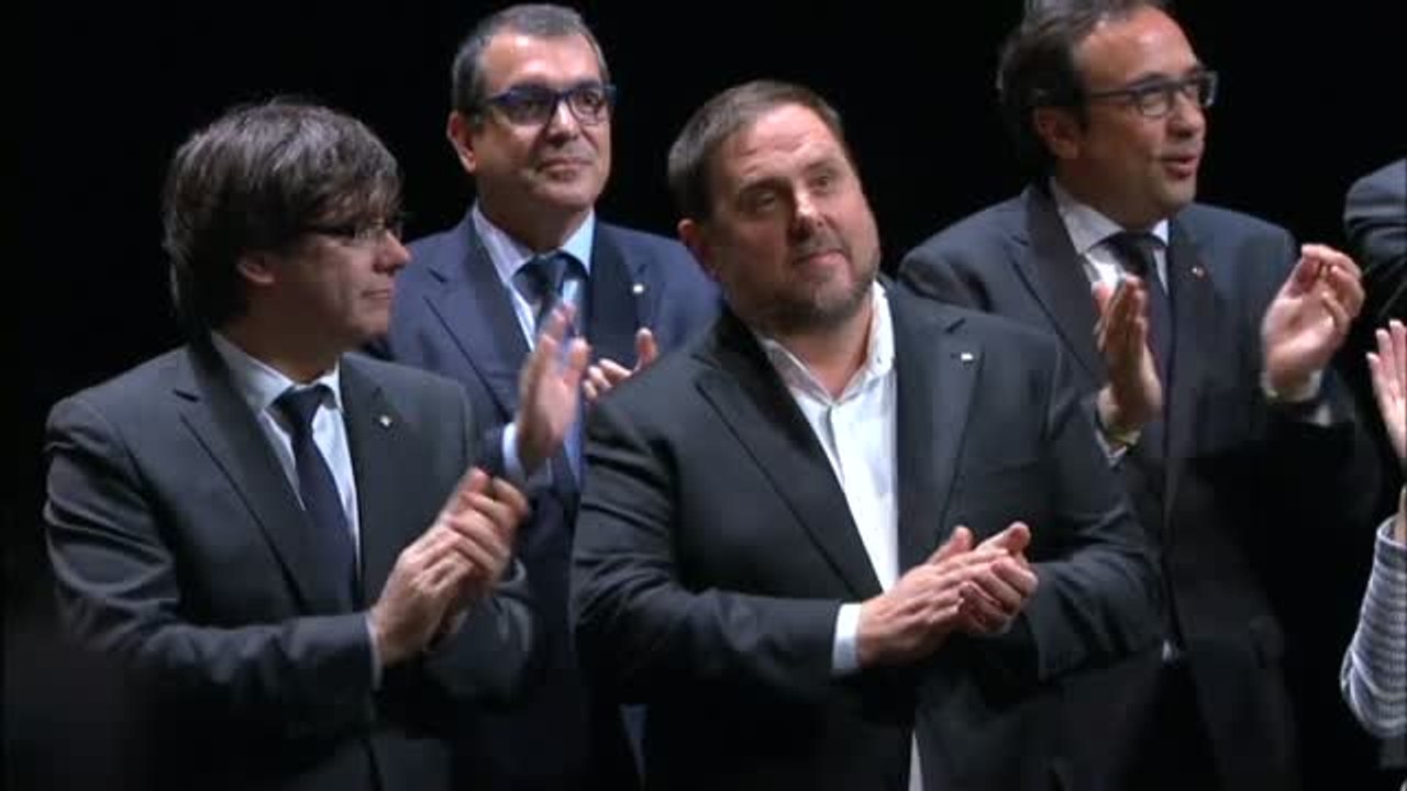 Puigdemont: "Podemos garantizar a los ciudadanos y ciudadanas de Cataluña que el 1 de octubre votaremos"
