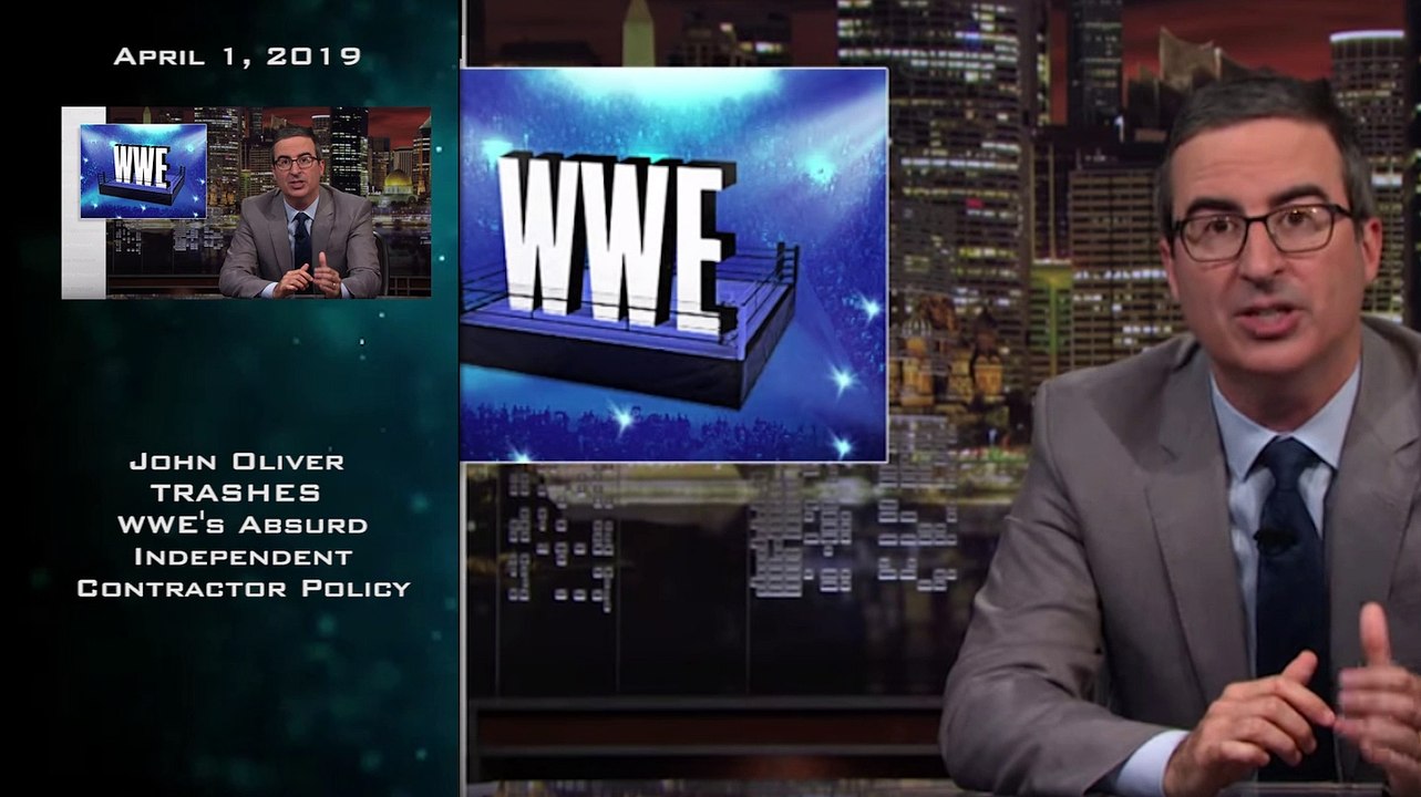 John oliver hot sale wwe