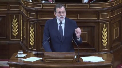 Скачать видео: Los republicanos catalanes aprovechan la moción para reivindicar el referéndum