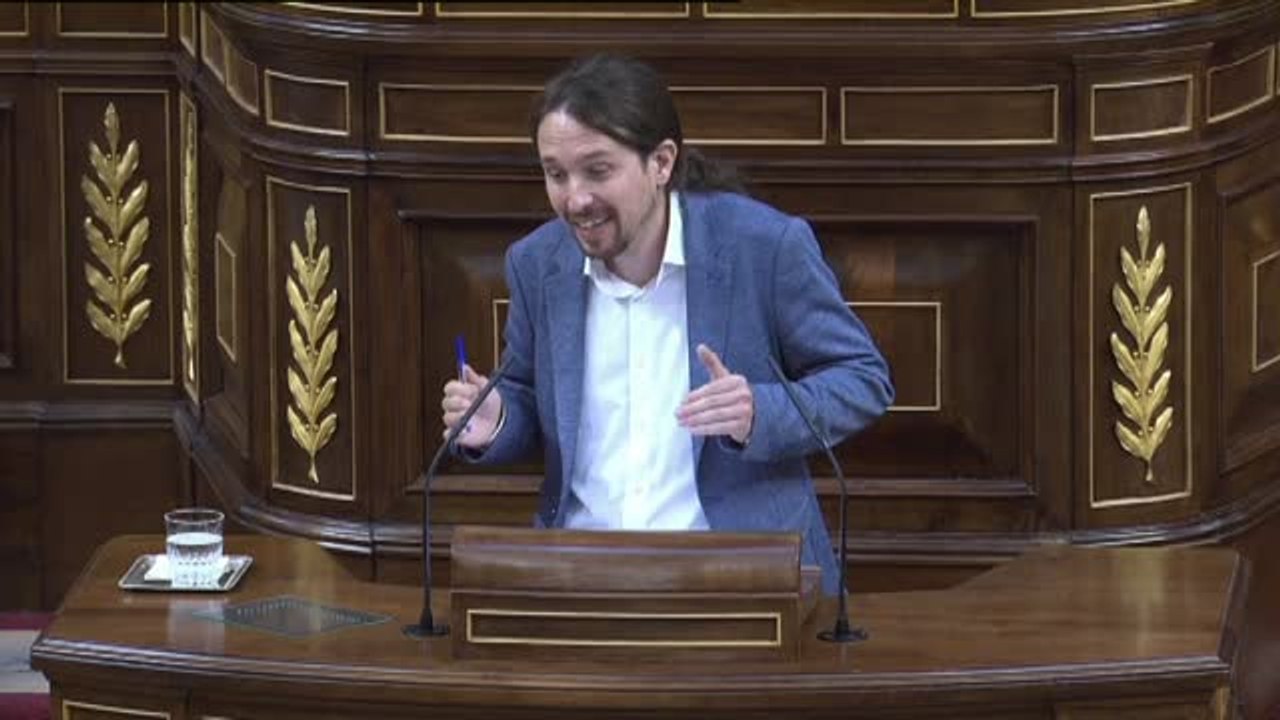 Iglesias a Rajoy: "No sé si alguien que tiene tantos amigos en la cárcel, es de fiar"