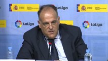 Tebas confía en la inocencia de Cristiano Ronaldo