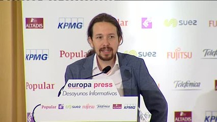Pablo Iglesias: "España es una realidad plurinacional enormemente compleja"