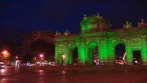 Alcalá y Cibeles se iluminan de verde con motivo del Día Mundial del Medio Ambiente
