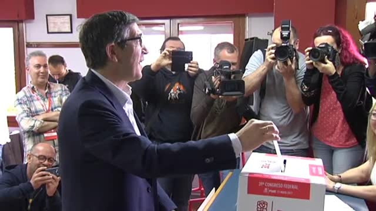 Patxi López: "Espero que mañana sea el primer día en que todos juntos recuperemos al mejor Partido Socialista"