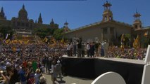 Los independentistas catalanes piden ayuda internacional