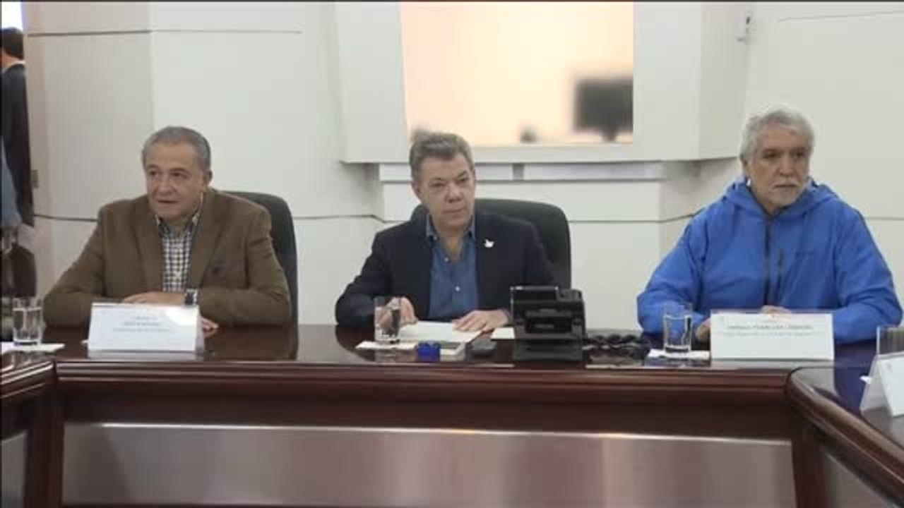 El presidente Santos promete capturar a los responsables del atentado en Bogotá