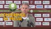 Conférence de presse FC Metz - FC Lorient (2-1) : Frédéric  ANTONETTI (FCM) - Mickaël LANDREAU (FCL) - 2018/2019