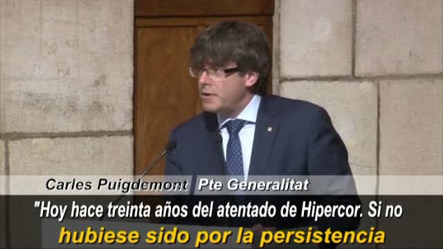 Las palabras de Puigdemont desatan las críticas del resto de partidos