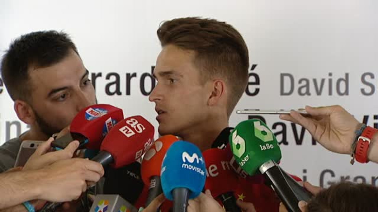 Denis Suárez: "Nos hemos quedado tocados por Yeray, es un motivo más para ganar el Europeo y dedicárselo"