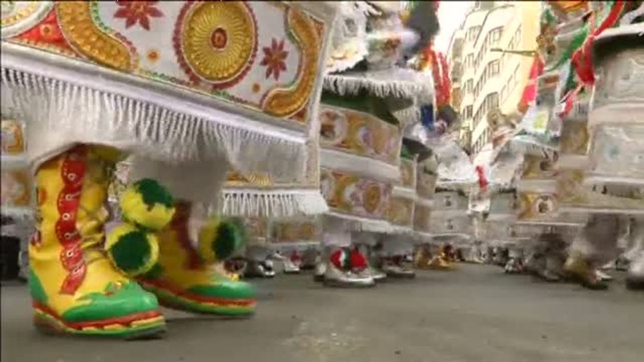 Bolivia celebra con danza la Gran Fiesta del Señor del Gran Poder