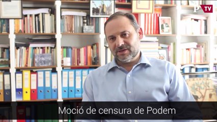 ENTREVISTA ABALOS - Mocio de censura de Podem