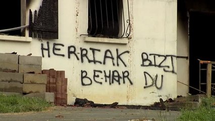 La Gendarmería investiga un supuesto ataque de kale borroka en el País Vascofrancés