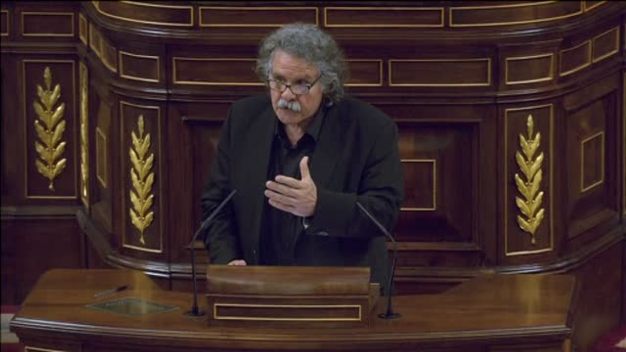 Tardá a Montoro: "Cuando los catalanes ya éramos europeístas muchos de ustedes iban con camisa azul y cantaban el 'Cara al sol'"