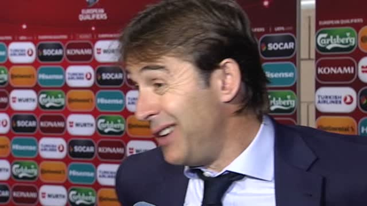Lopetegui: "Hemos merecido ganar de manera más...