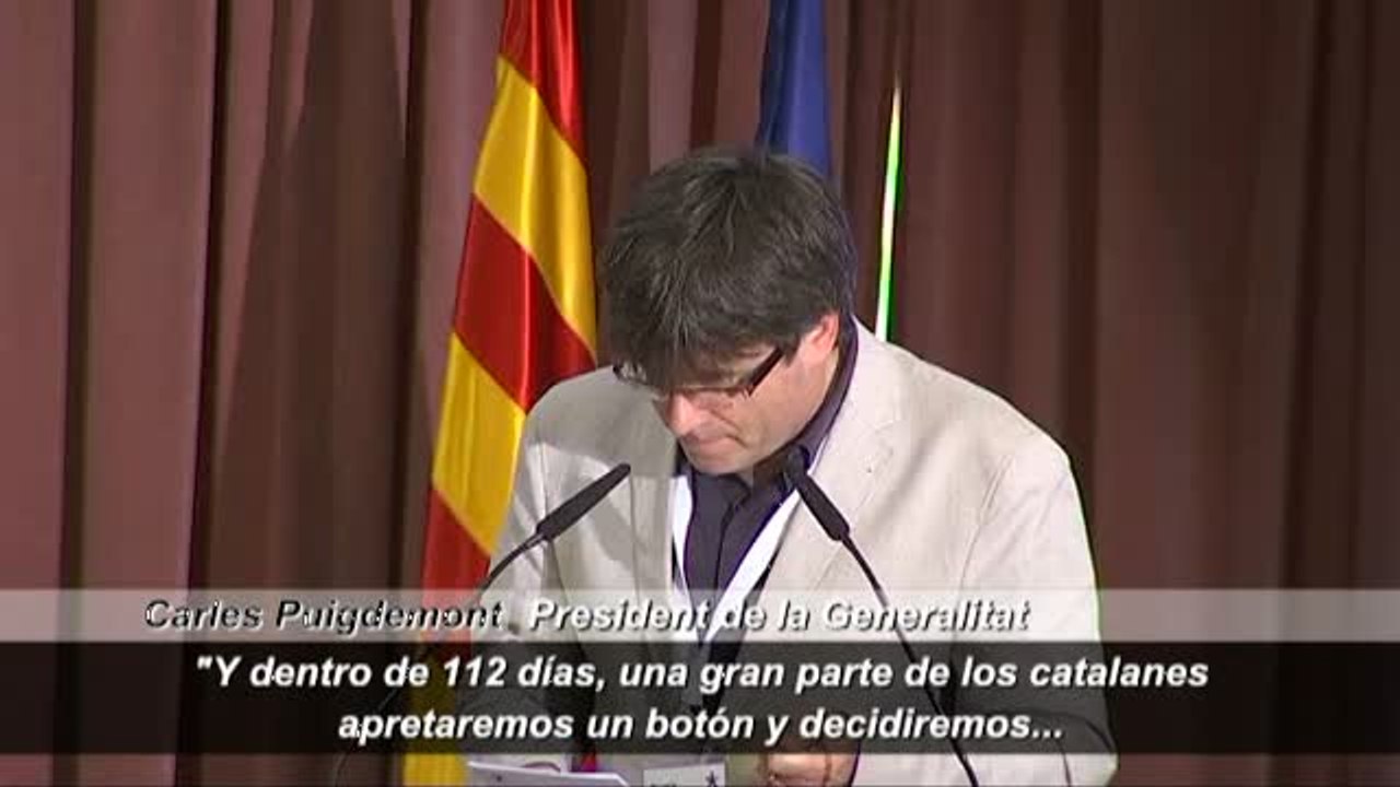 Puigdemont cree que a un pueblo movilizado no le harán ni cosquillas