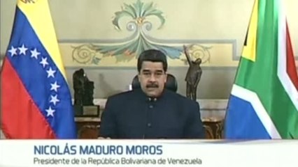 Maduro tilda de "desastrosa para la humanidad" la decisión de EEUU de abandonar el Acuerdo de París