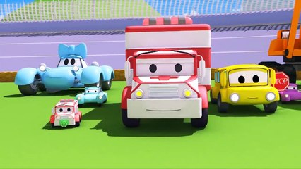 Vidéos d'ambulance pour enfants - Tom la dépanneuse a l'oeil rouge - Dessin animé de camions