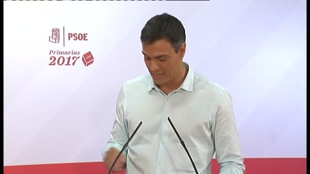 Diálogo sin concesiones en un debate bronco y tenso entre los candidatos del PSOE